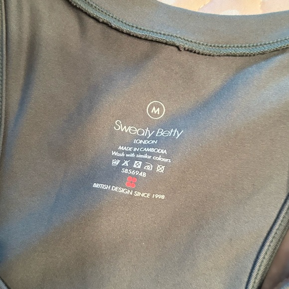 Sweaty Betty Gary 27 Racerback Jumpsuit in Gray Size Medium - Picture 9 of 9